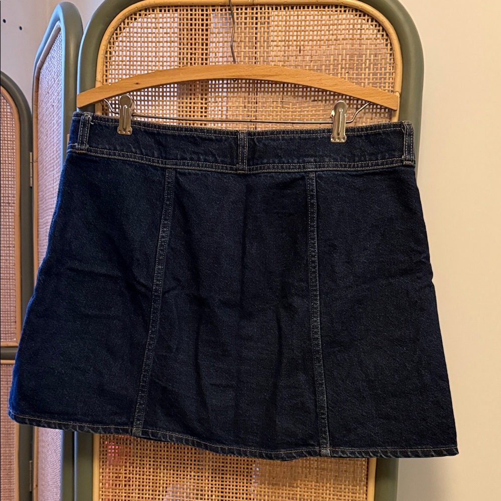H&M Dark Blue Denim Mini Skirt - Picture 7 of 7